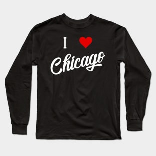 I love Chicago Long Sleeve T-Shirt